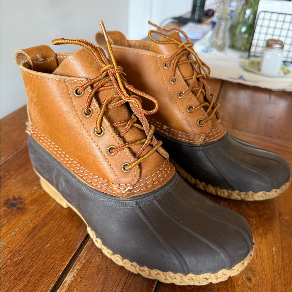L.L. Bean Brown and Black Winter Boots
